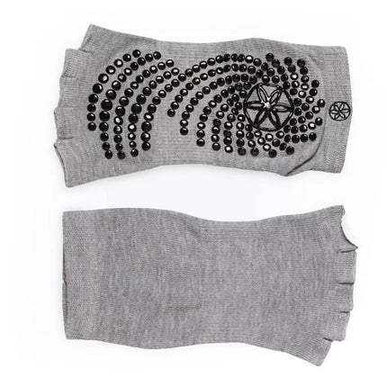 GAIAM 63708 Non-Slip Toeless Yoga Socks