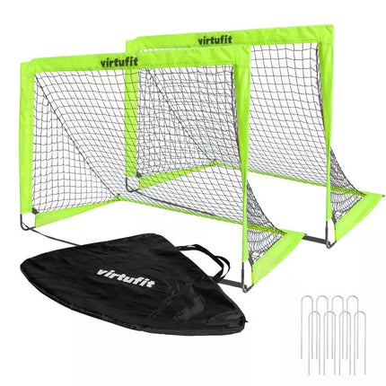 VIRTUFIT SULANKSTOMAS FUTBOLO VARTŲ RINKINYS - FUTBOLO VARTAI - 120 X 90 CM