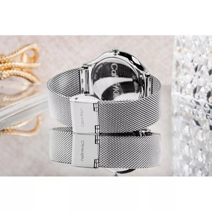 CALVIN KLEIN Timeless Mesh Women's Watch 25200001 + BOX