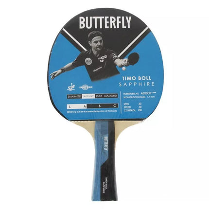 Drugeliai Timo Boll Sapphire S841449 Stalo Teniso Raketė