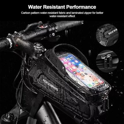 Rockbros frame phone bag, black