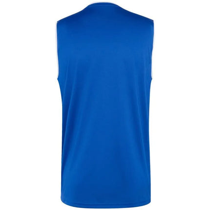 Men's adidas Entrada 26 Sleeveless Jersey Blue KB3931