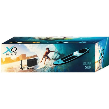 SET - SUP BOARD 90KG INFLATABLE SURF 245x57x10CM ORANGE
