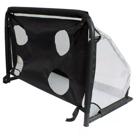 Metal goal 120x80 cm with shooting mat