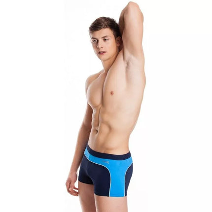 Aqua-speed GRANT M 410 pusrūsianiai mėlyni maudymosi šortai