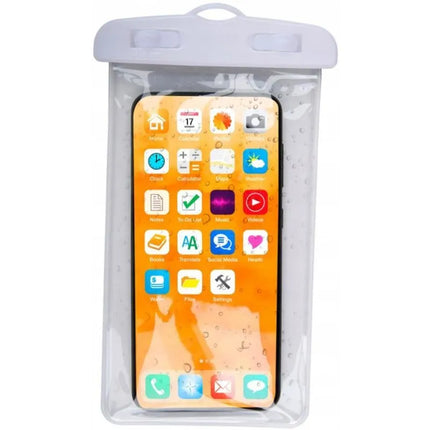 WATERPROOF PHONE CASE 11X21CM PVC WHITE GRUNDIG