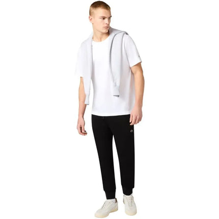 Champion Rib Cuff Pants Black 220807 KK001