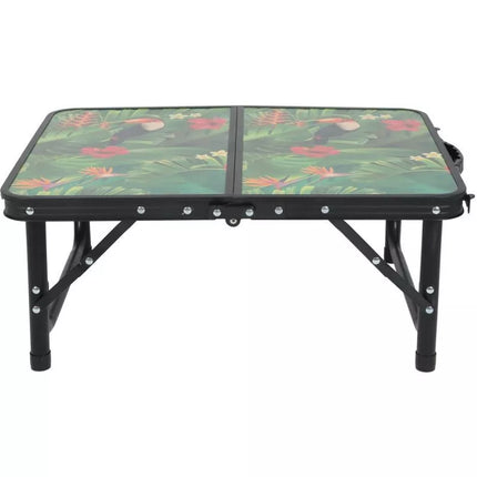 Sulankstomas Kempingo Stalas 60x45x25/56cm Gėlėtas