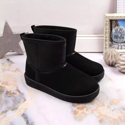 Big Star W INT1751B platform sniego batai juodi