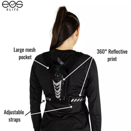 Eos Elite UltraLight EOSBLACK bėgimo liemenė