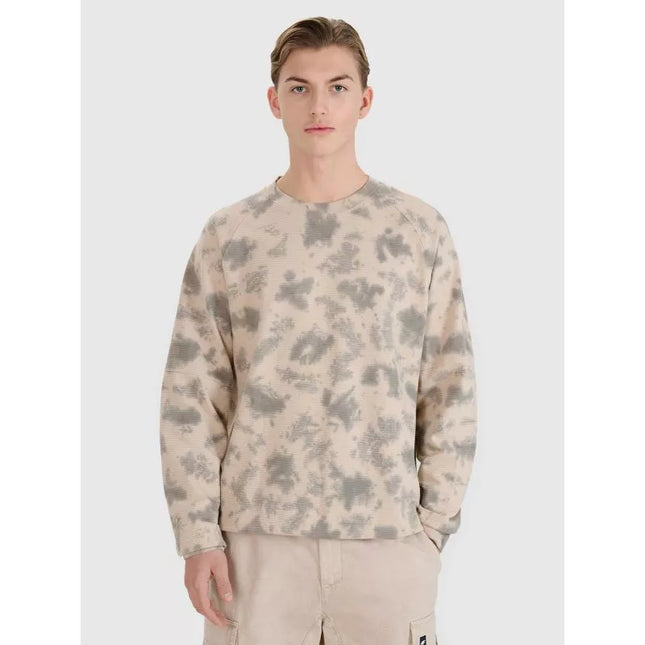 Vyriškas džemperis be užtrauktuko ir gobtuvo 4F 4FRSS25TSWSM2180-83A