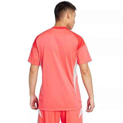 adidas Tiro 25 Competition Jersey Short Sleeve Men's Goalkeeper Shirt Red JI9717