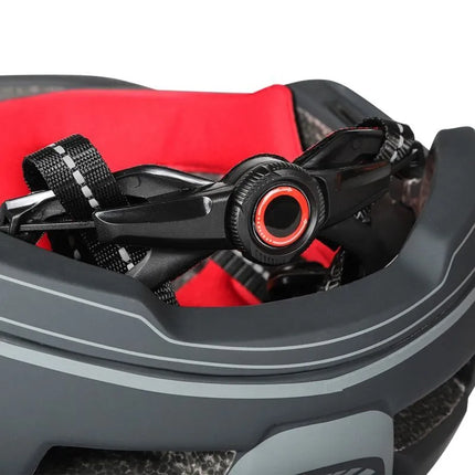 Wozinsky Kids' Full Face Bike Helmet with USB Rear Light S - Gray