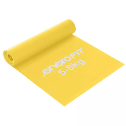 TRAINING TAPE FOR PILATES EXERCISES 2000x150x0.25MM 5-8KG YELLOW