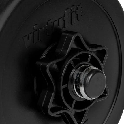 VIRTUFIT ADJUSTABLE DUMBBELL SET - VINYL - 2 X 14 KG
