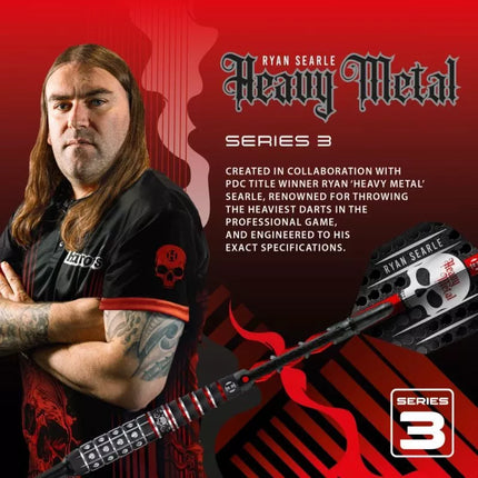 Harrows RYAN SEARLE SERIES 3 Strėlytės 90% Softip