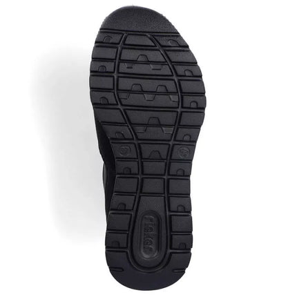 Rieker W RKR616 patogūs aulinukai be užsegimo, juodi