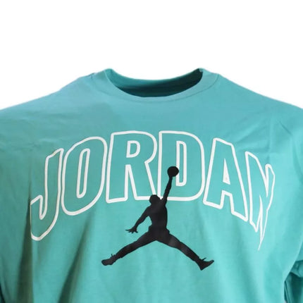 Men's Air Jordan Brooklyn Arch Logo T-shirt Washed Teal - IB7347-392
