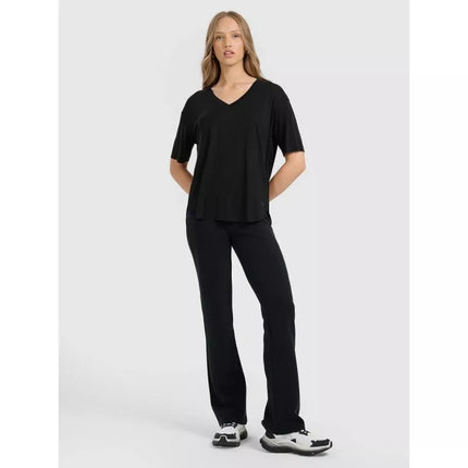 Women's oversize T-shirt with modal 4F 4FRAW25TTSHF3283-21S