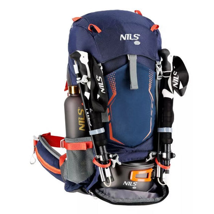 NC1993 NORTHLAKE NAVY BLUE TOURIST BACKPACK 30L+10 NILS CAMP