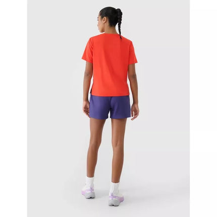 Women's oversize quick-drying training T-shirt 4F 4FRSS25TFTSF1236-62S