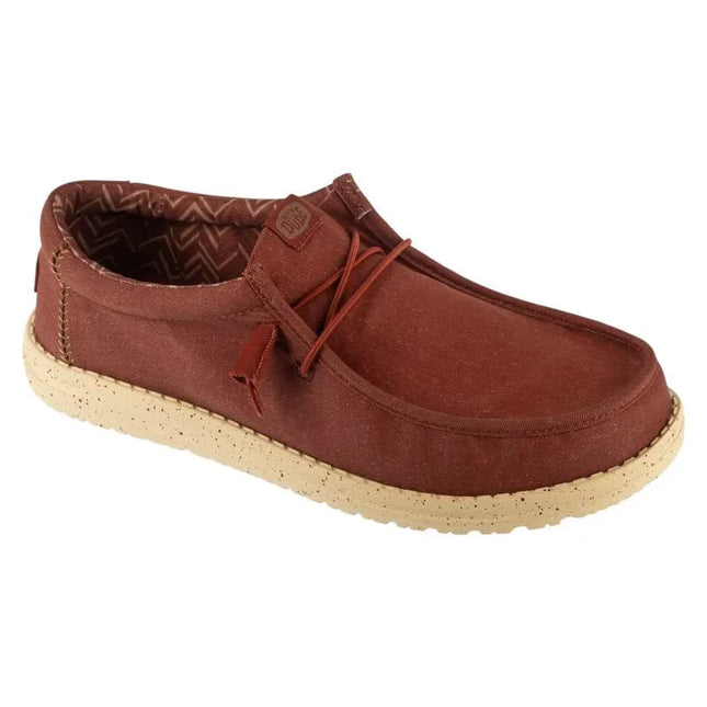 Hey Dude Wally Stretch Canvas 40700-7BH Red 41