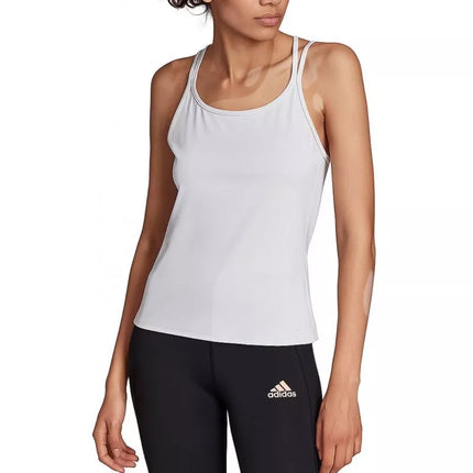 adidas Studio Slim Strappy Back Tank Top W HE3141