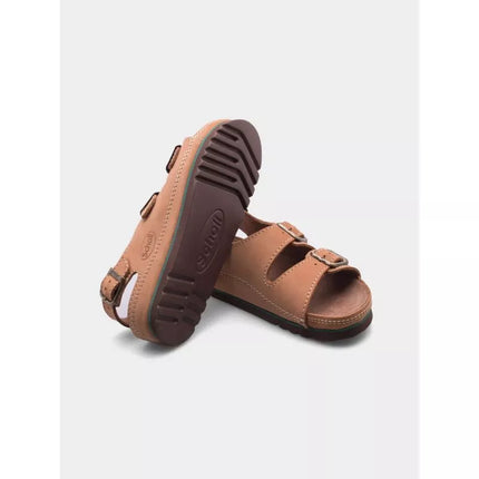 Scholl Air Bag Šlepetės su dirželiu ant kulno F21527-1016
