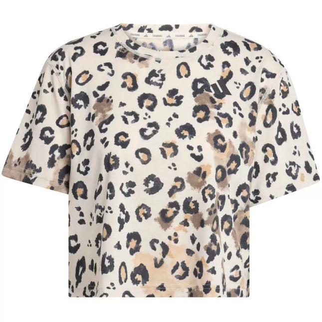 adidas Workout Essentials Print AOP W marškinėliai JY4604