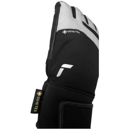 Reusch Booster GORE-TEX pirštinės, dydis 8,5, juodos ir pilkos