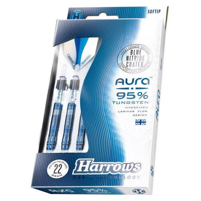 Harrows Aura smigalinukai 95% Softip HS-TNK-000013240