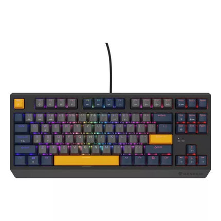 GENESIS Thor 230 TKL žaidimų klaviatūra USB QWERTY Anglų Kalba Mėlyna