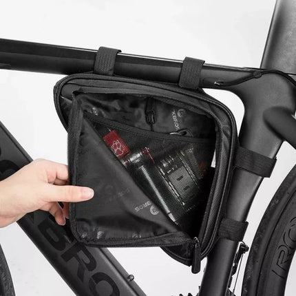 Rockbros B39-2 Waterproof Bike Frame Bag - Black