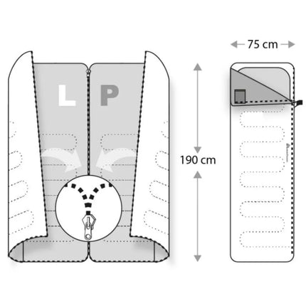 Miego maišas Meteor Dreamer 81118-81119