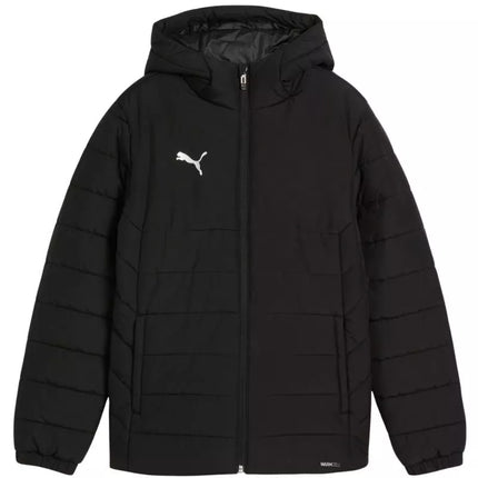 Puma Team Additions Padded Hooded Kids Jacket Black 659738 03