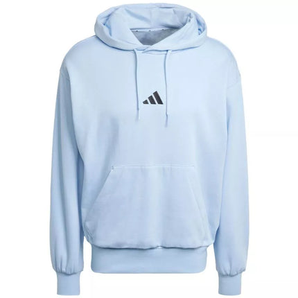 Vyriškas adidas Essentials Feelcozy Hoodis, šviesiai mėlynas IN6064