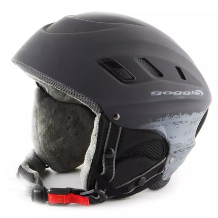 Ski Helmet Goggle Dark Grey Matt S200-4