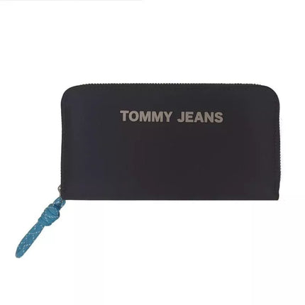 Tommy Hilfiger TJW Jūrinio stiliaus didelė nailoninė moteriška piniginė - AW0AW08414 0F4