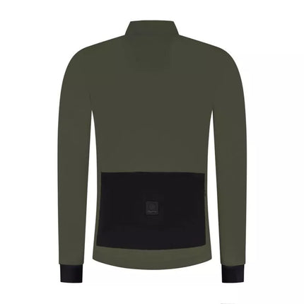 Rogelli SIGNATURE ilgomis rankovėmis marškinėliai žali 2XL