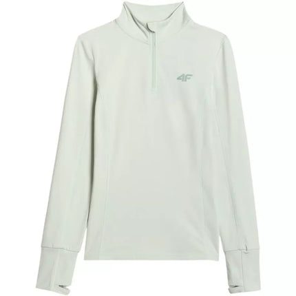 Women's thermal sweatshirt 4F F098 mint 4FWAW25UBRUF098 47S
