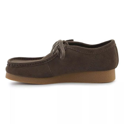 Clarks WallabeeEVO 26180920 Tamsiai alyvuogių zomša