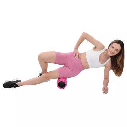 PINK EXERCISE ROLLER 33x14.5CM 800G