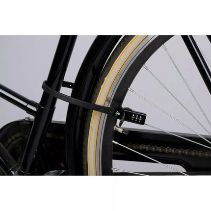 BLACK DUNLOP CODE STRAP BIKE LOCK