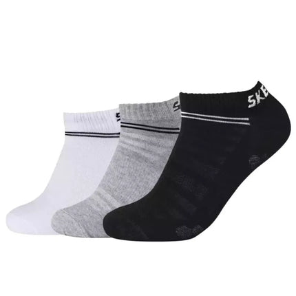 Skechers 3 poros ventiliuojamos tinklinės kojinės SK43022-9996 Baltos 35-38