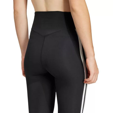 adidas Optime Essentials 3-Juostelių 7/8 moteriški juodi leginsai JD6545
