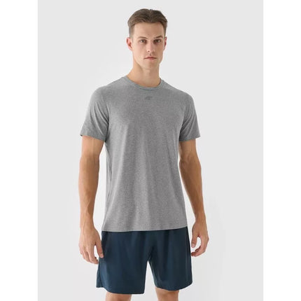 Men's quick-drying regular training T-shirt 4F 4FWAW24TFTSM1003-25M