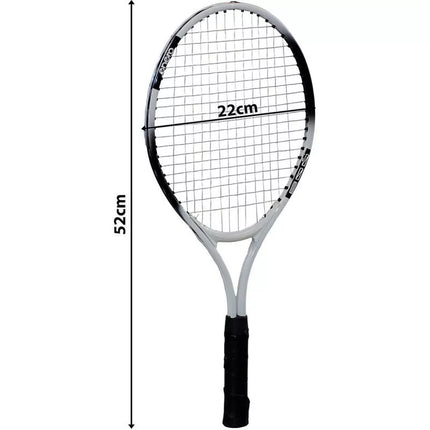 4-IN-1 TENNIS SET: RACKET, 2 BALLS, ENERO WRISTBAND SET