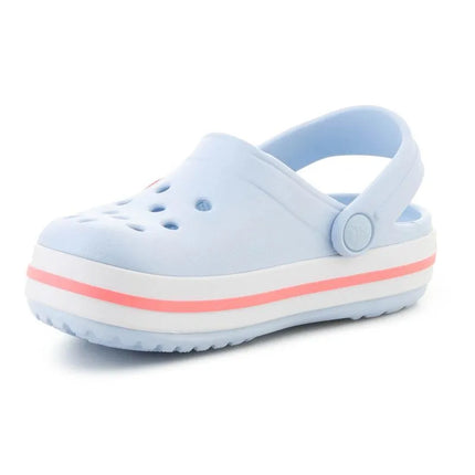 CROCS CROCBAND KIDS CLOG T BLUE FROST/GUAVA 207005-4XQ