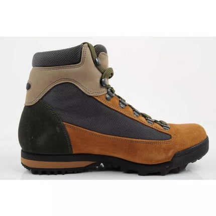 Aku women's Slope GTX leather ankle boots, brown, gray