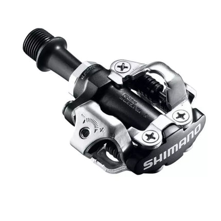 SHIMANO SPD M540 pedalai su juodais klipais